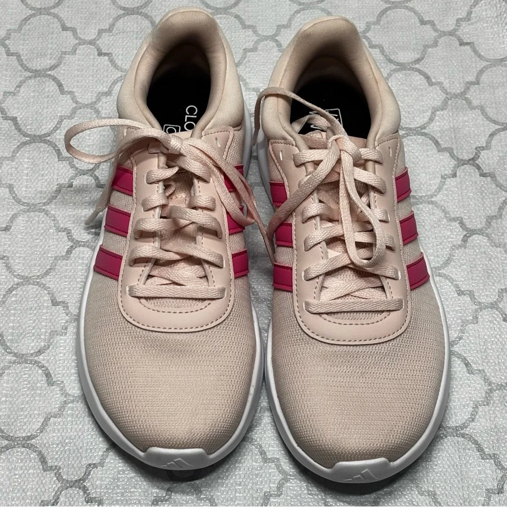 Adidas Pink LITE RACER 4.0 SHOES Women’s Size 7.5